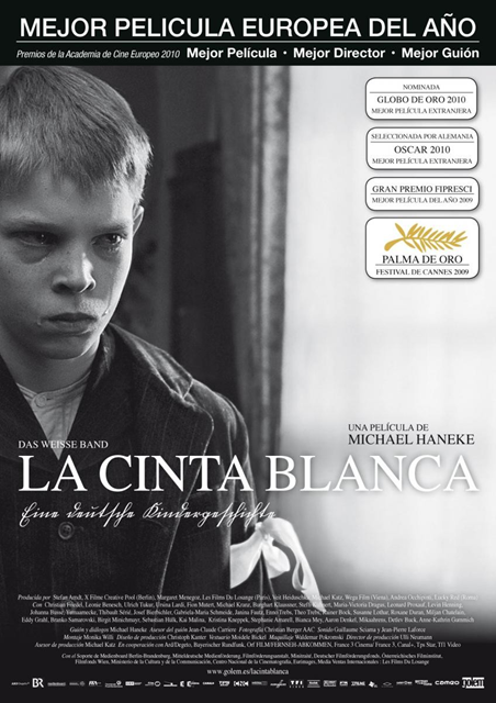 La cinta blanca (Das weisse Band) kartela