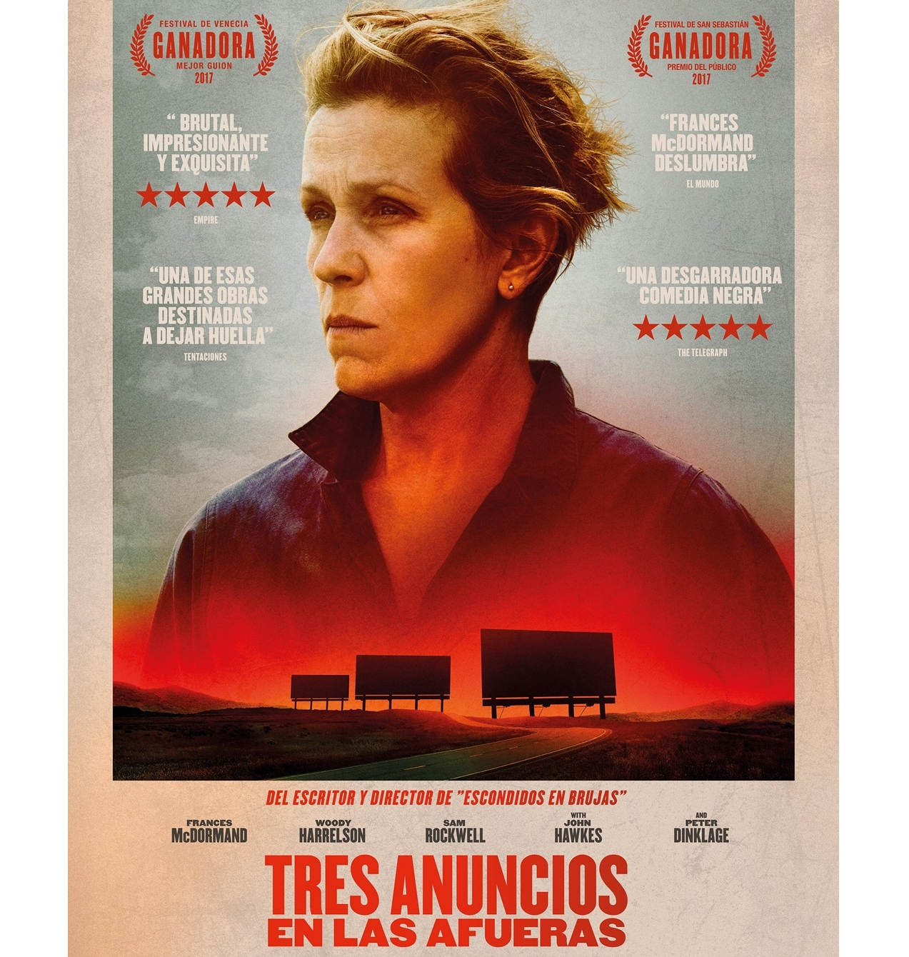 Three Billboards Outside Ebbing, Missouri kartela