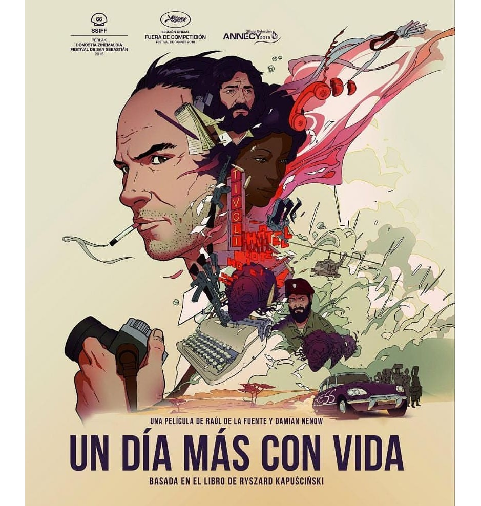 Un día más con vida (Another Day of Life) kartela