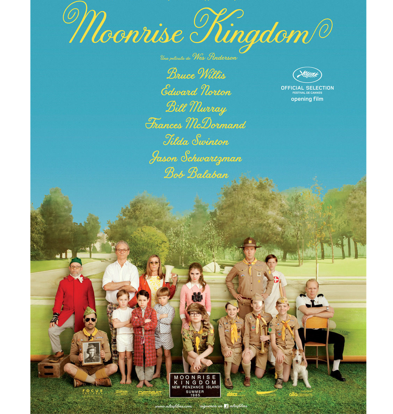 Moonrise Kingdom kartela