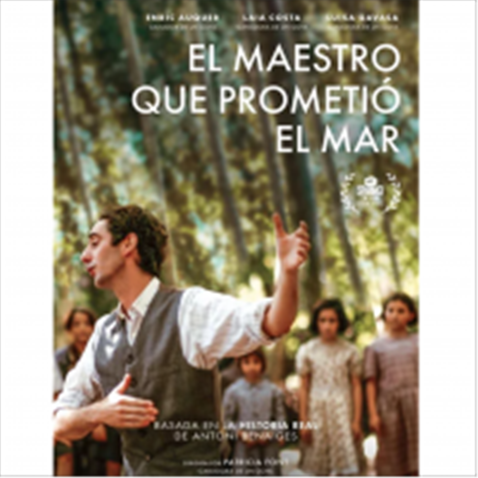 El maestro que prometió el mar (El mestre que va prometre el mar) kartela