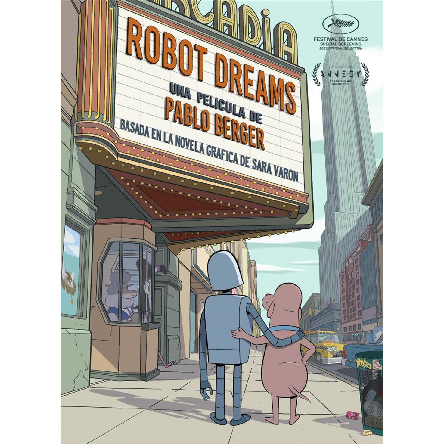 Robot Dreams kartela
