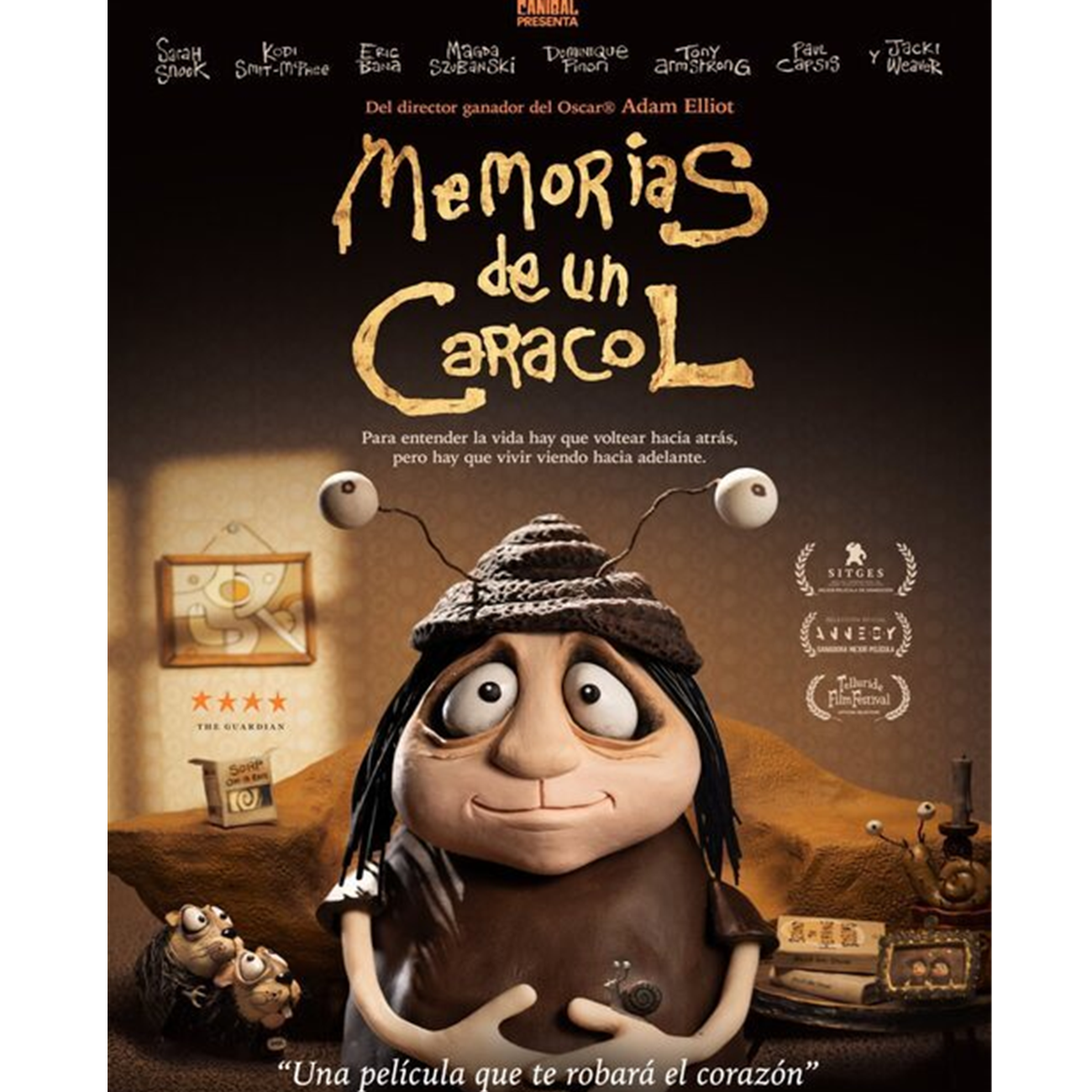 Memorias de un caracol (Memoir of a Snail) kartela