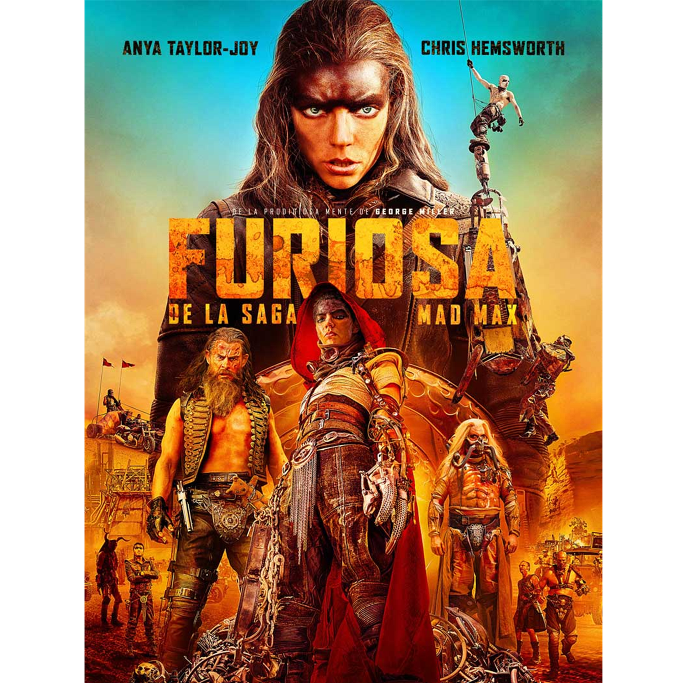 Furiosa: De la saga Mad Max kartela