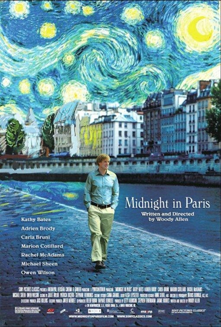 Midnight in Paris kartela